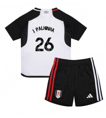 Fulham Joao Palhinha #26 Replika Babytøj Hjemmebanesæt Børn 2023-24 Kortærmet (+ Korte bukser)